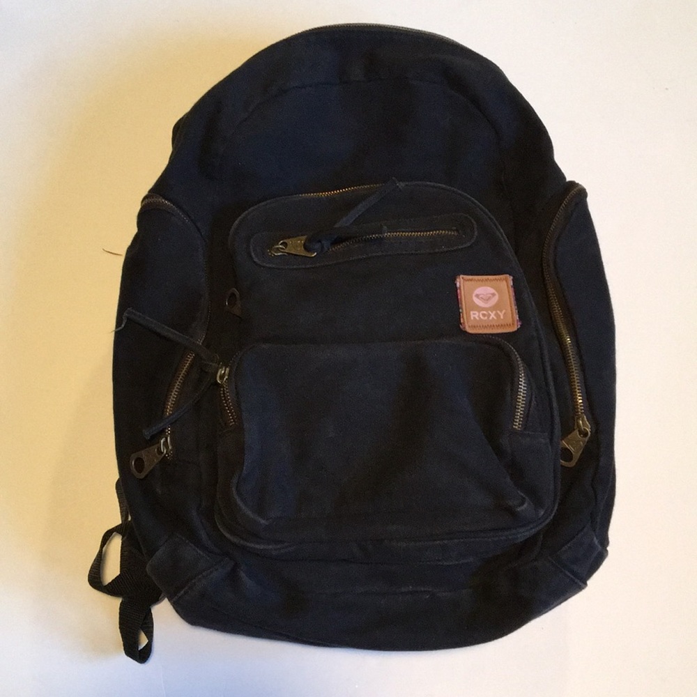 Black Canvas Roxy Backpack